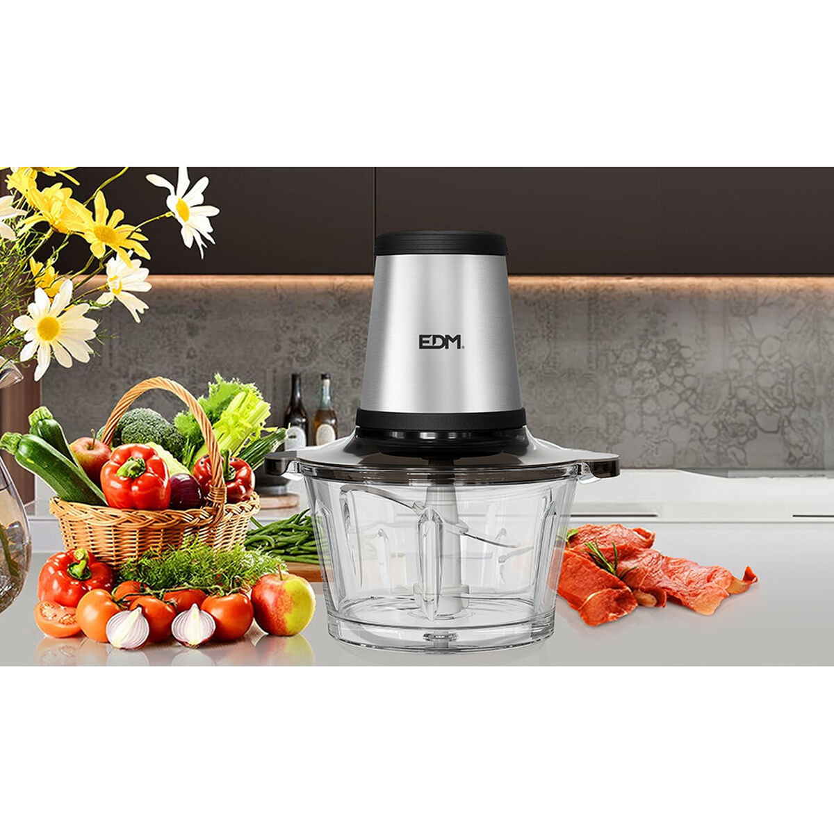 Mincer EDM 07791 Stainless steel 350 W 1,8 L-1