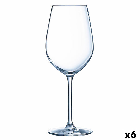 Wine glass Evoque Transparent 550 ml (6 Units)-0