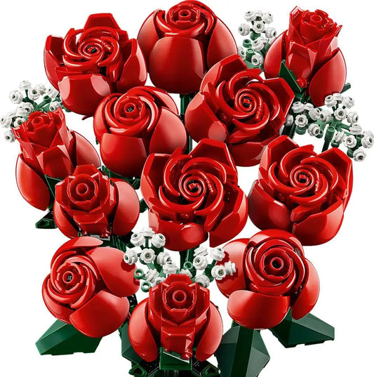 Icons Bouquet of Roses Artificial Flowers-0