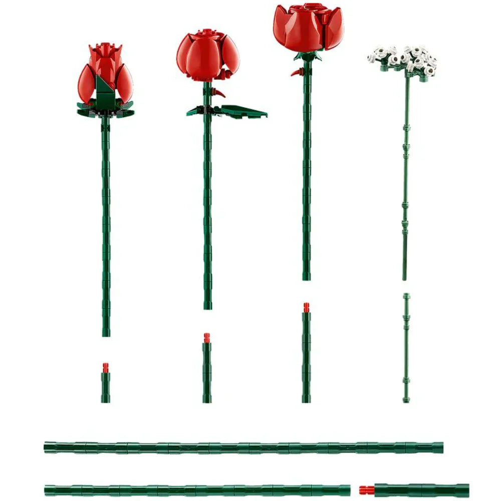 Icons Bouquet of Roses Artificial Flowers-2