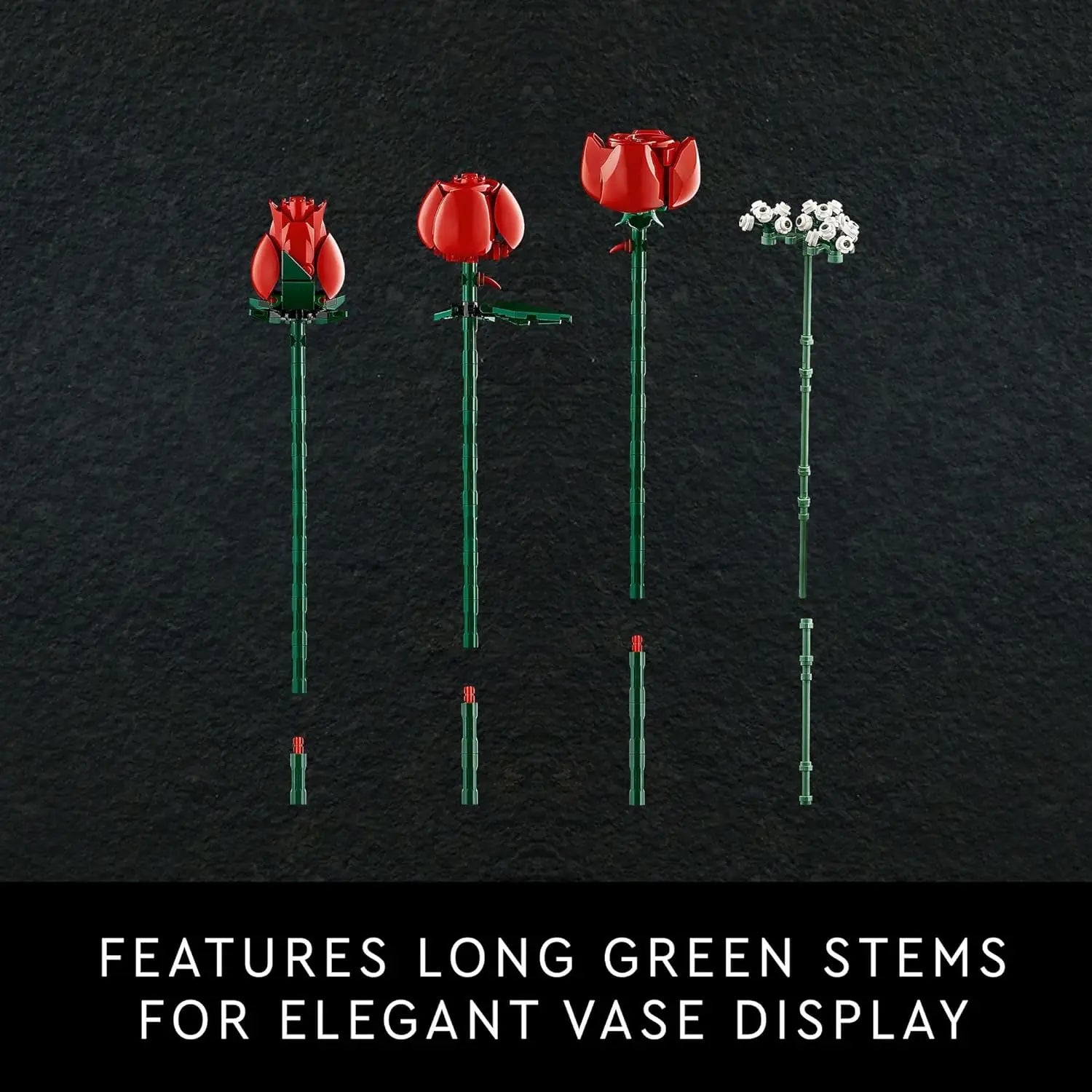 Icons Bouquet of Roses Artificial Flowers-4